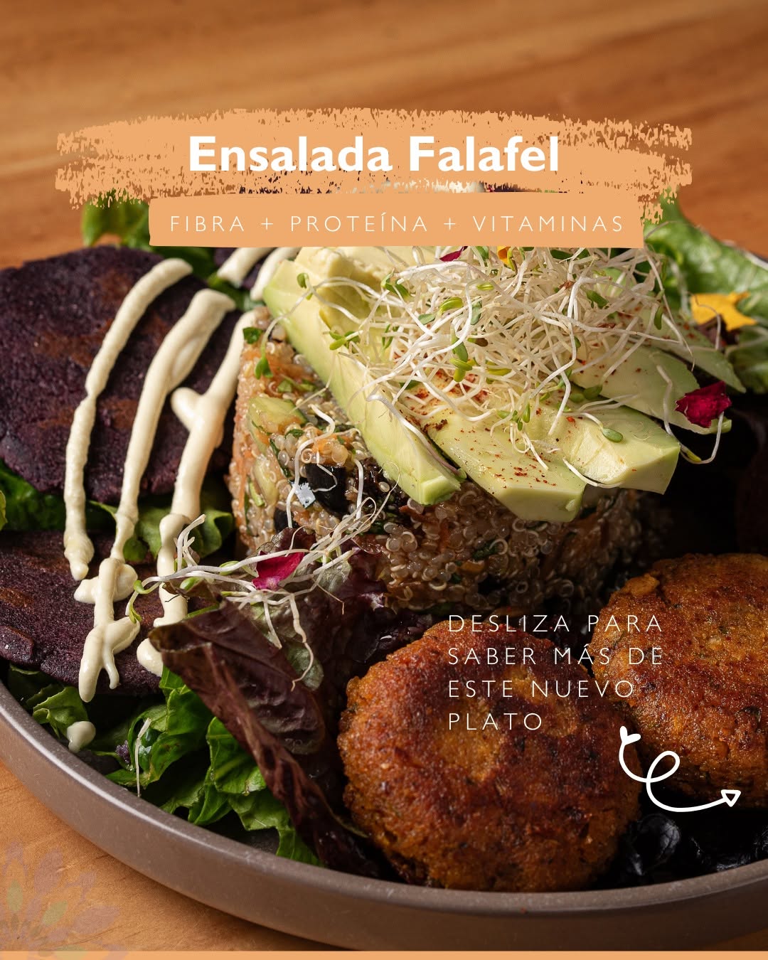 Ensalada Falafel